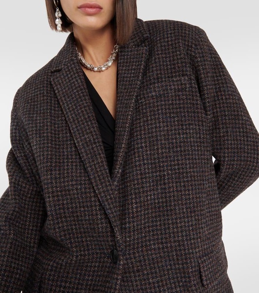 Cikaito single-breasted wool blazer