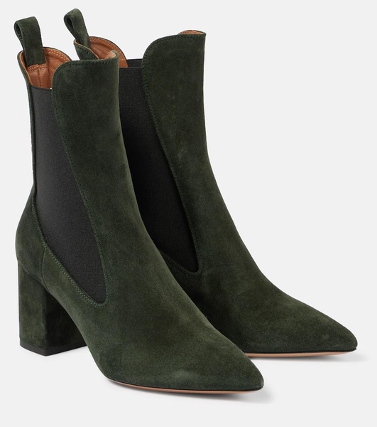 Anja 70 suede ankle boots