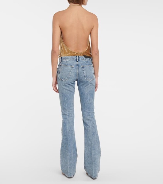 Gus low-rise slim jeans