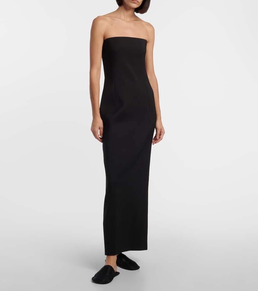 Ward wool and silk maxi dress