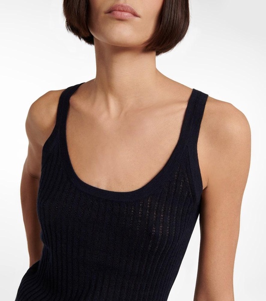 Nevin cashmere and silk tank top