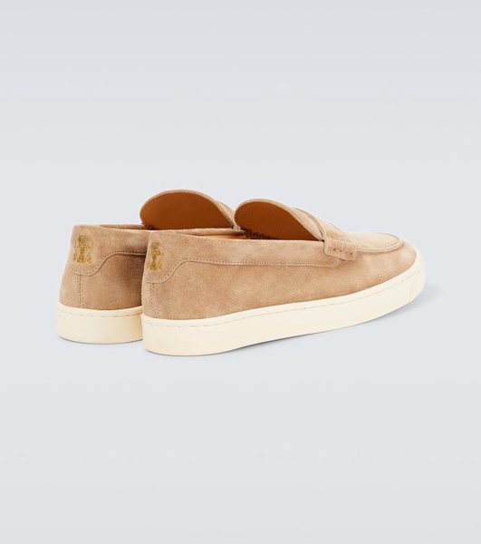 Suede loafers