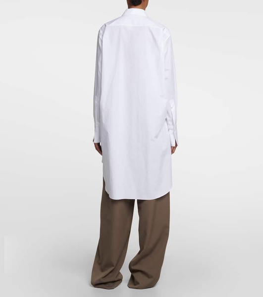 Astrea oversized cotton poplin shirt