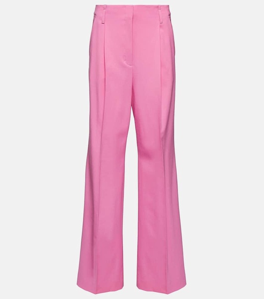 Striking Essence wide-leg wool pants