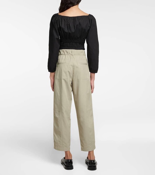 White Label high-rise tapered pants