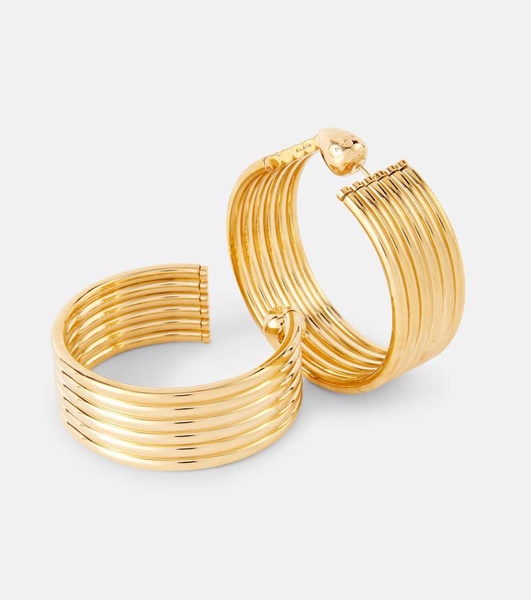 Loop hoop earrings