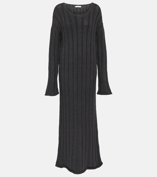 Danielas Ribbed-Knit Wool-Blend Maxi Dress