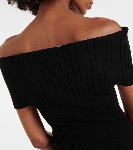 Feritos off-shoulder midi dress