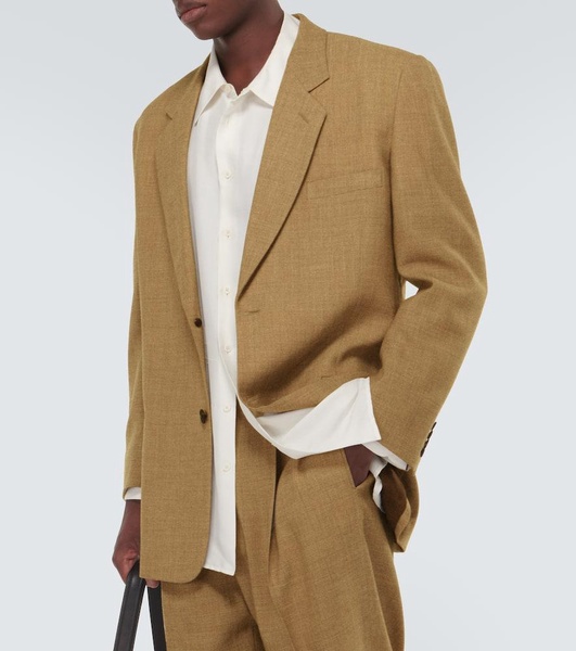 Abram single-breasted virgin wool blazer