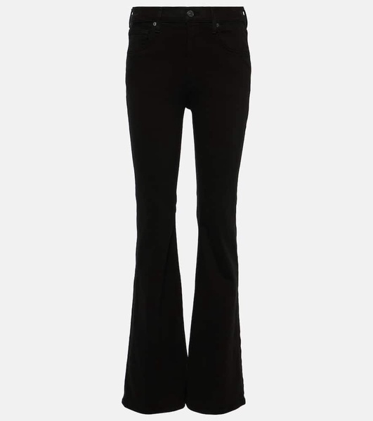 Isola mid-rise flared jeans