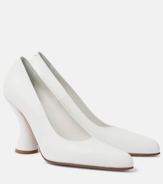 Bridal 95 leather pumps