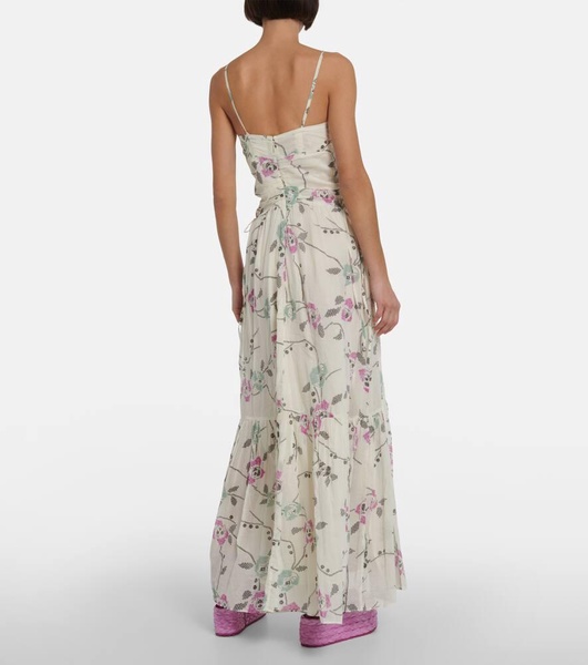 Giana cotton voile maxi dress