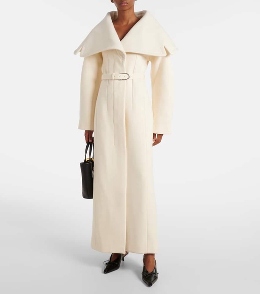 Le Manteau Caruso virgin wool twill coat