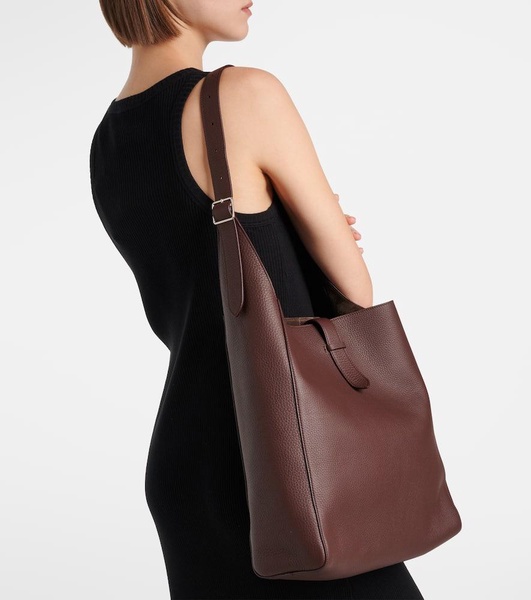 Blake leather shoulder bag