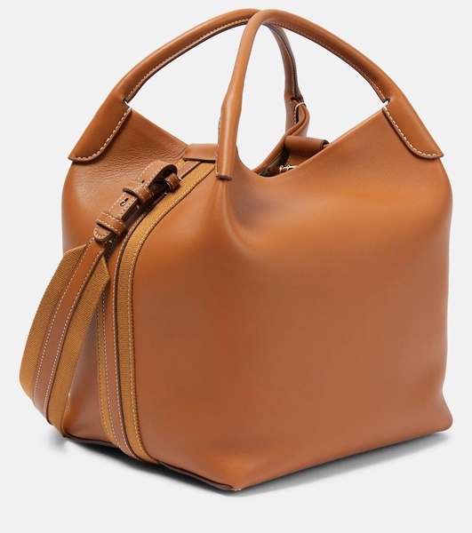 Bale leather shoulder bag