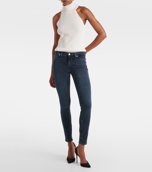 Low-rise skinny jeans