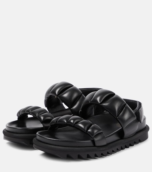 Leather sandals