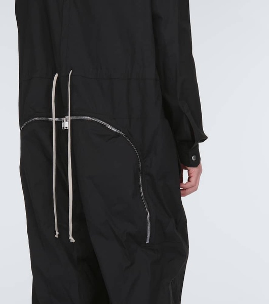 Tommy belted cotton-blend jumpsuit