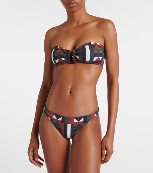 Allegorie printed bikini bottoms