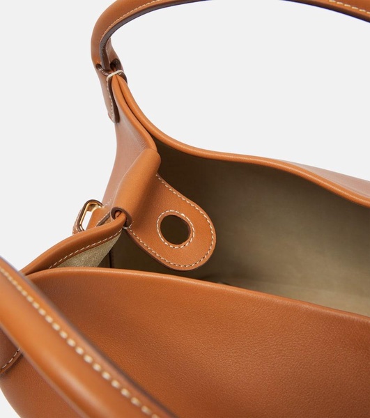 Bale leather shoulder bag