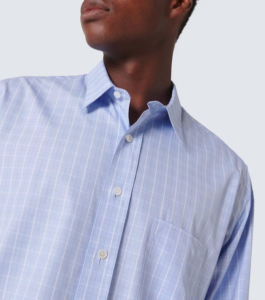 Cardiff checked cotton shirt