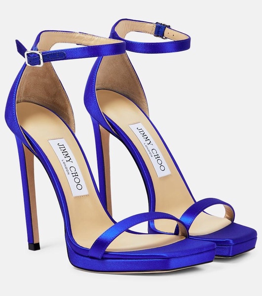 Jimmy Choo Alva Buckle Heeled Sandals