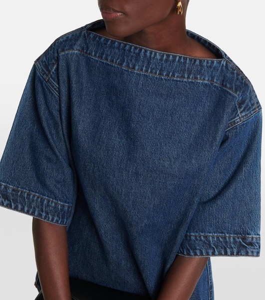 Indigo Boxy T-Shirt