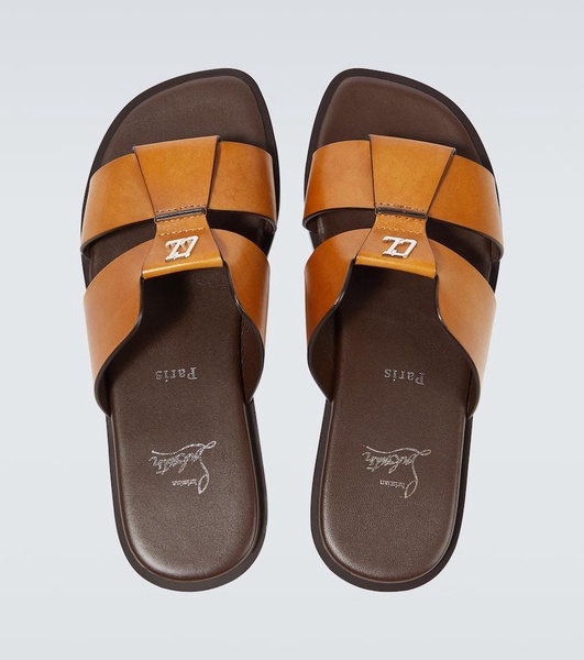 Loubi Be leather sandals