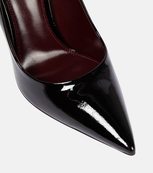 Paris patent leather pumps