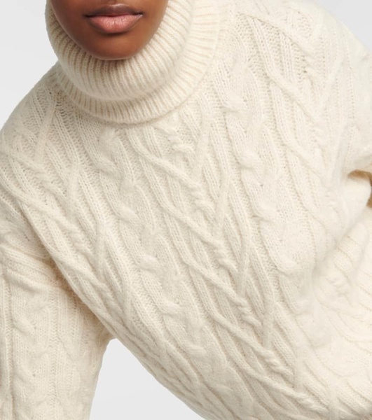 Annie alpaca-blend turtleneck sweater