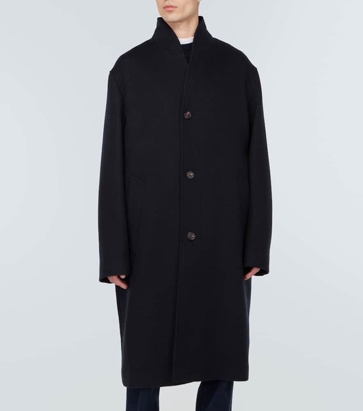 Daito single-breasted cashmere coat