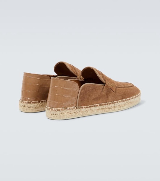 Paquepapa No Back suede espadrilles