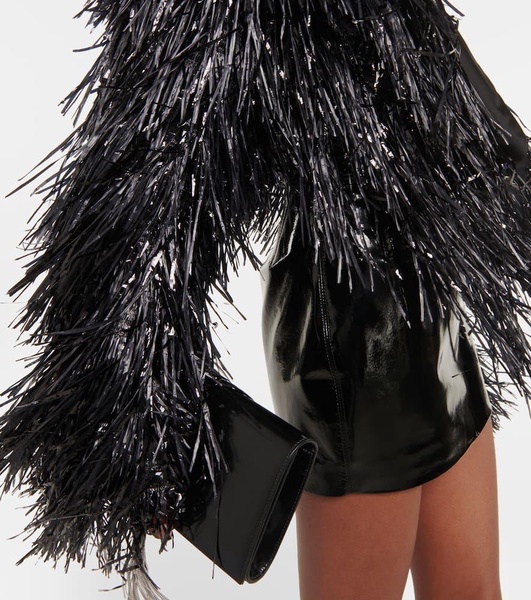 Tinsel cropped jacket