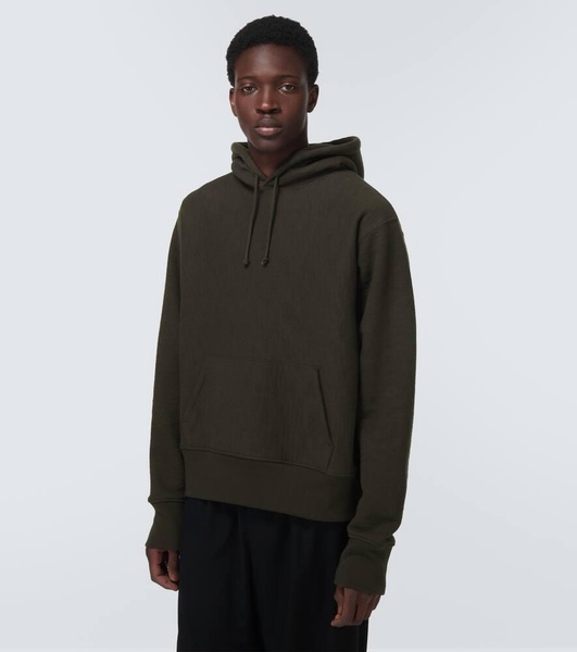 Naoki cotton jersey hoodie