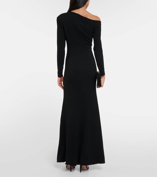 Asymmetric cady gown