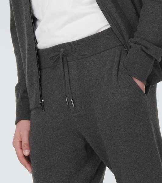 Wool and cashmere sweatpants