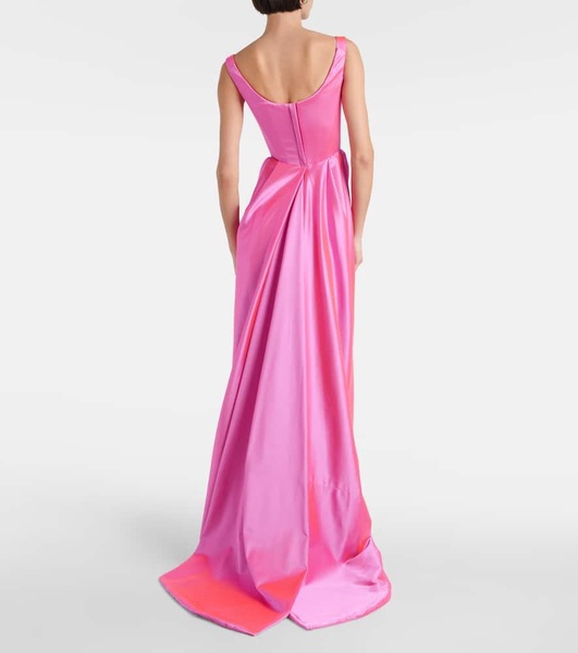 Camille satin gown