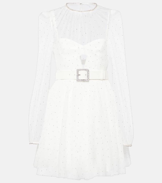 Bridal Mirabella embellished minidress