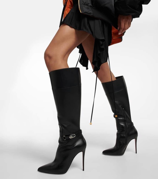 Lock Kate Botta leather knee-high boots