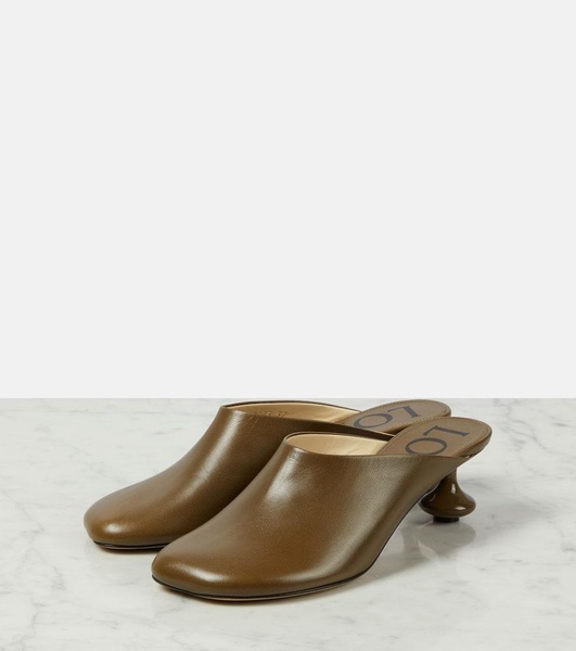 Toy leather mules