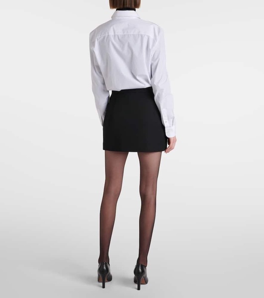 Anouk wool miniskirt