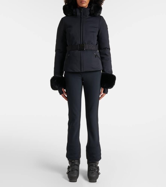 Giselle faux fur-trimmed ski jacket