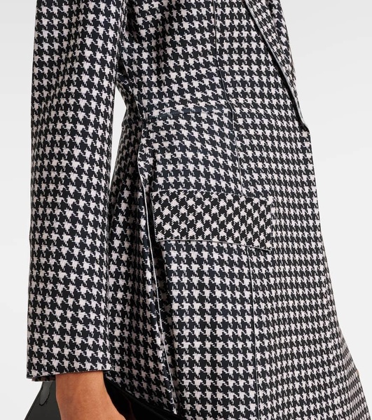 Houndstooth coat