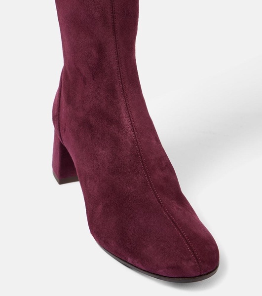 Saint Honore 50 suede knee-high boots