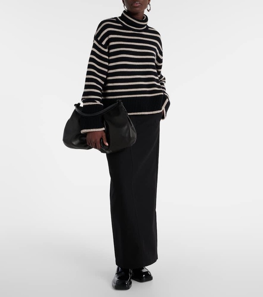 Fleur striped cashmere sweater