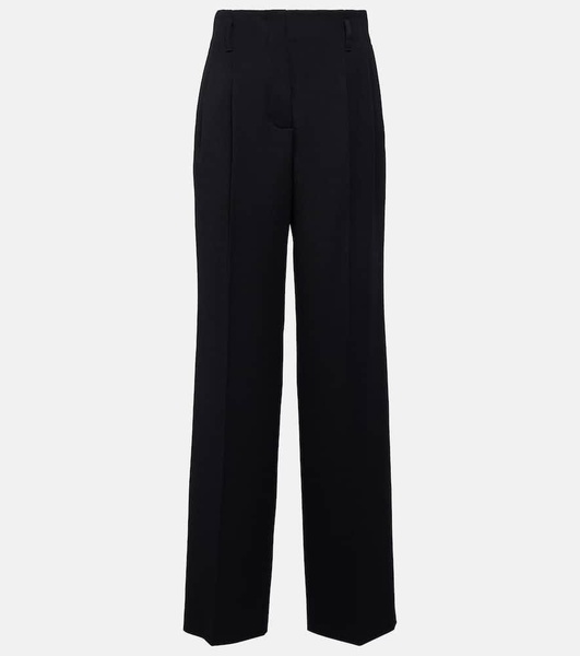 Amon virgin wool straight pants