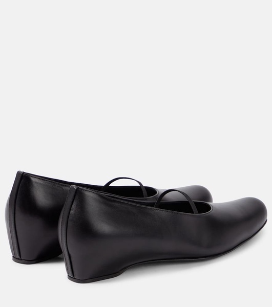 Marion leather ballet flats