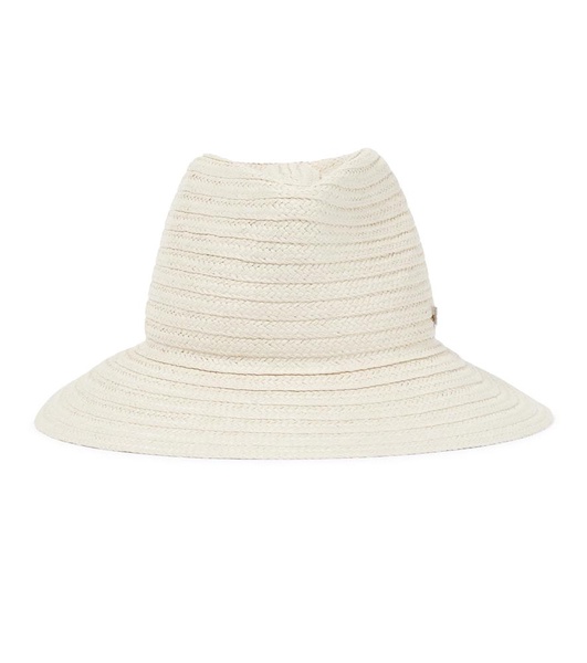 Raffia-effect panama hat