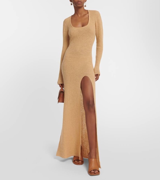 La Robe Dao mohair-blend maxi dress