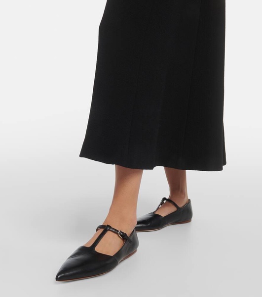 Lola leather ballet flats